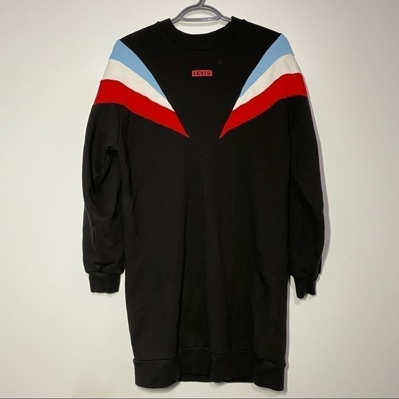 LEVI'S striped shoulder sweater dress - Picture 6 of 14